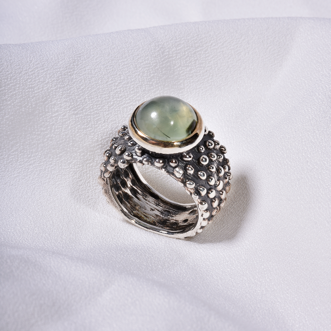 Conjunto em Prata de Lei e Ouro de 9k