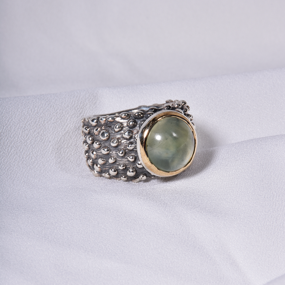 Conjunto em Prata de Lei e Ouro de 9k