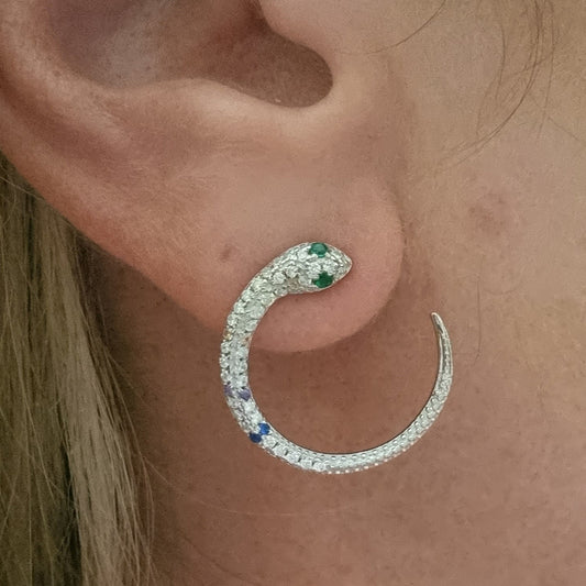 Brincos Serpentes - Peça Exclusica - You Love You Jewlery