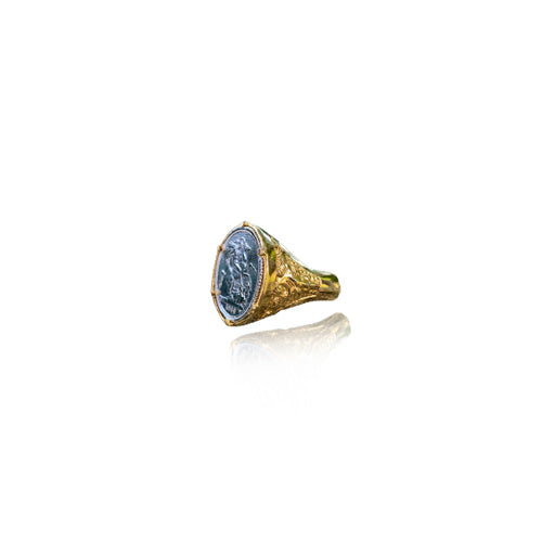 Anel Libra em Prata Dourada e Prateado - You Love You Jewlery