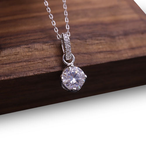 Colar em Prata e Zircónias - You Love You Jewlery