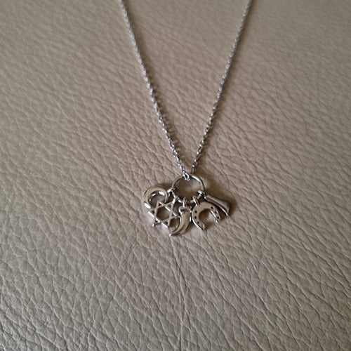 Colar com Amuletos da Sorte - You Love You Jewlery