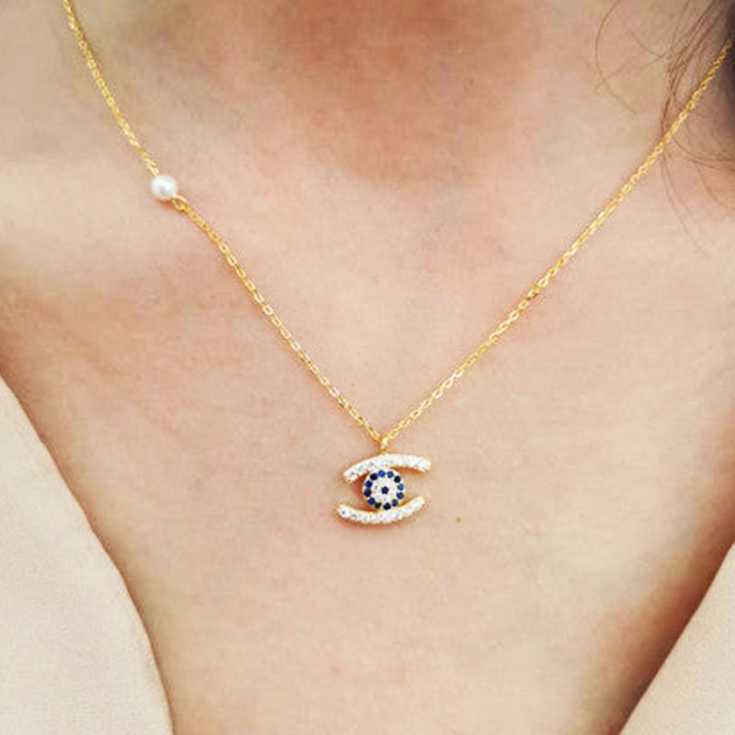 Colar Olho Turco - You Love You Jewlery