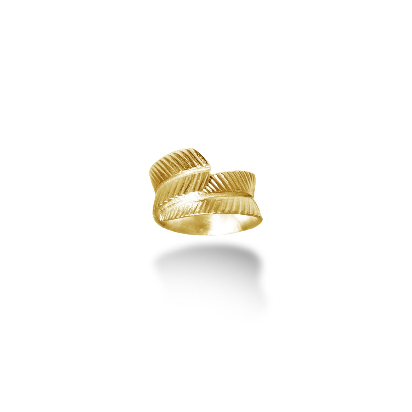 Anel Folha em Prata de Lei - You Love You Jewlery