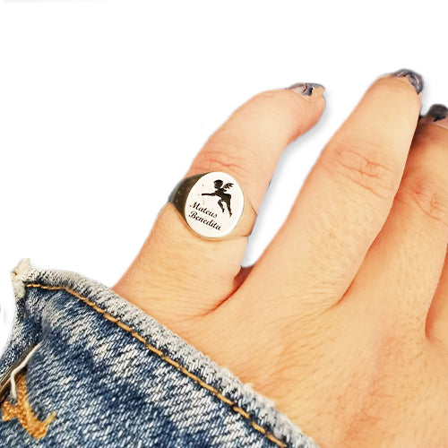 Anel Mesa Personalizado - You Love You Jewlery