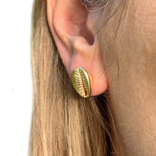 Beijinhos do Mar em Prata Dourada - You Love You Jewlery