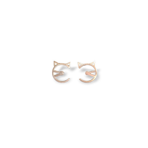 Brincos Focinho Gato - You Love You Jewlery