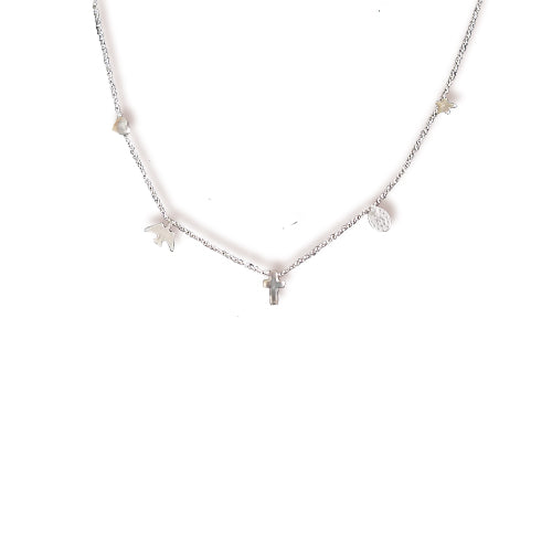 Colar Amuletos em Prata de Lei - You Love You Jewlery