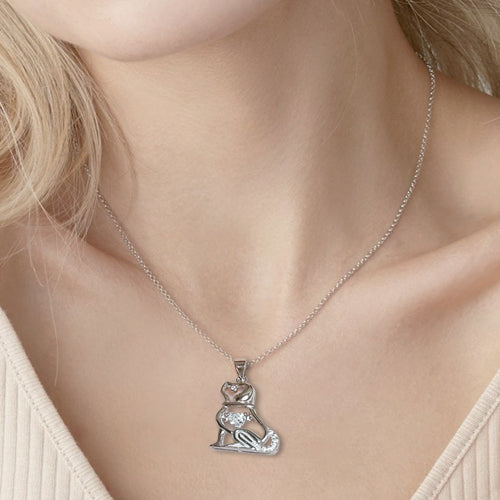 Colar Cão com Zircónias - Peça Exclusiva - You Love You Jewlery