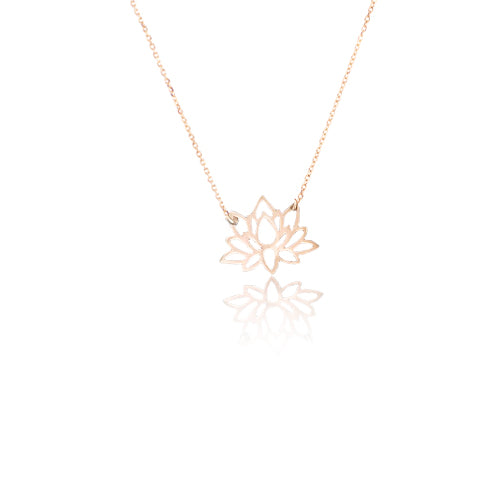 Colar Flor de Lotus - You Love You Jewlery