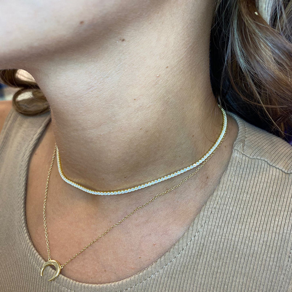 Colar Riviera em Prata de Lei