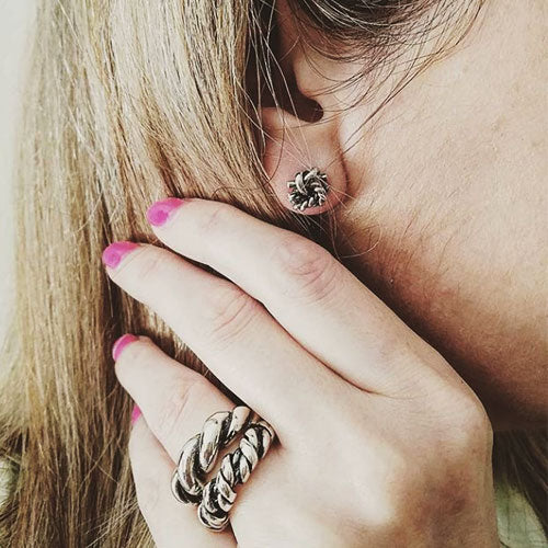 Anel Macho e Fêmea em Prata - You Love You Jewlery