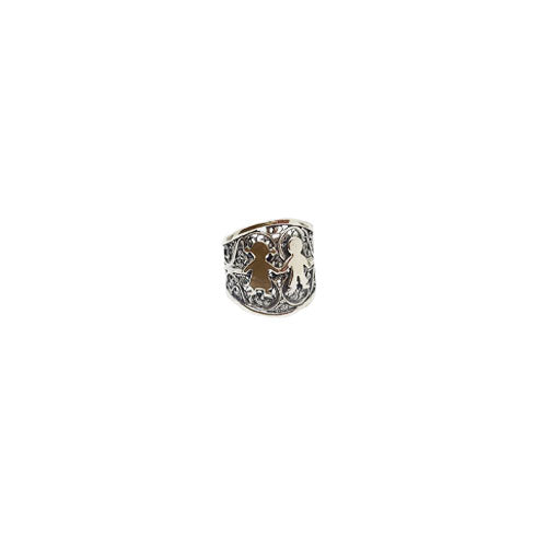 Anel Filigrana em Prata Menino/Menina - You Love You Jewlery
