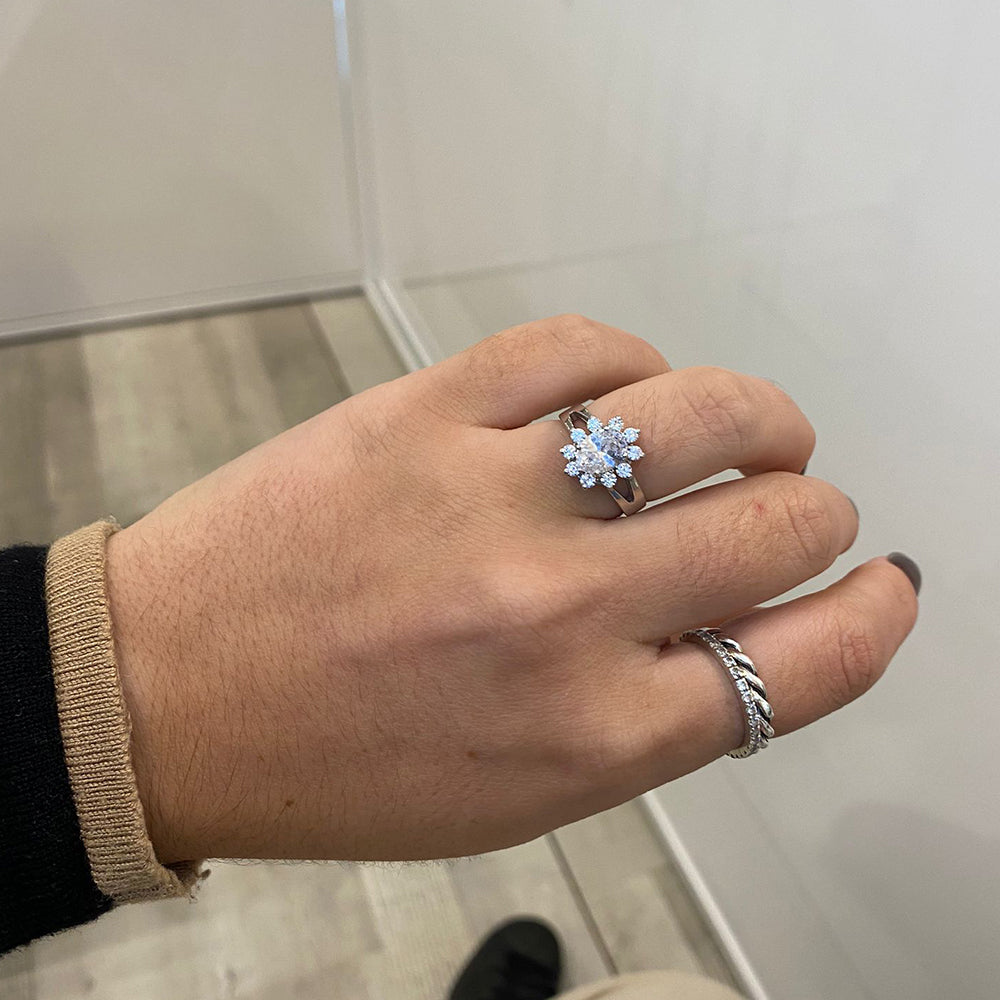 Conjunto Anel e Brincos Princesa
