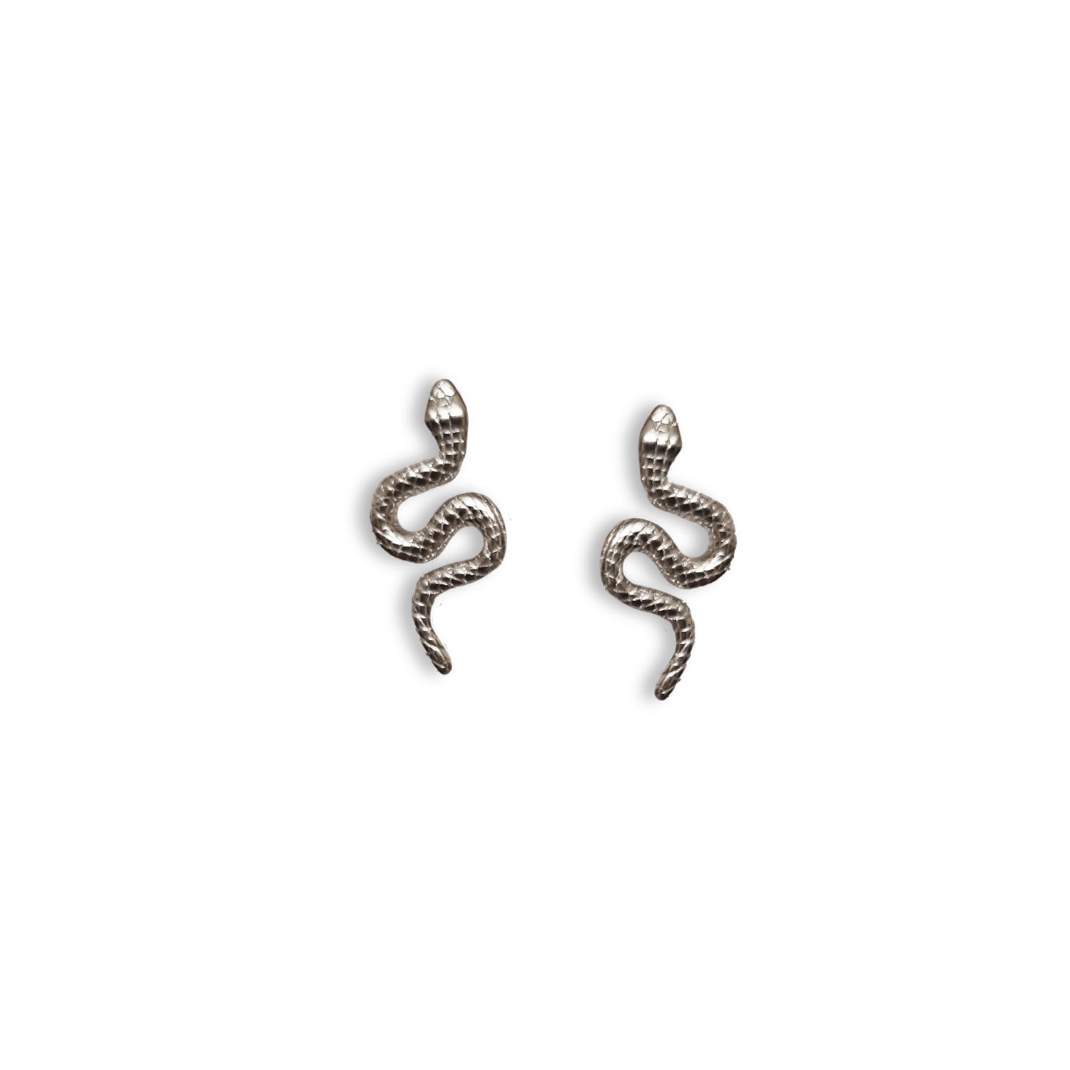 Brincos Serpentes em Prata de Lei - You Love You Jewlery