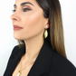 Conjunto Folhas de Prata – Prata 925 Banhada a Ouro com Zircónias