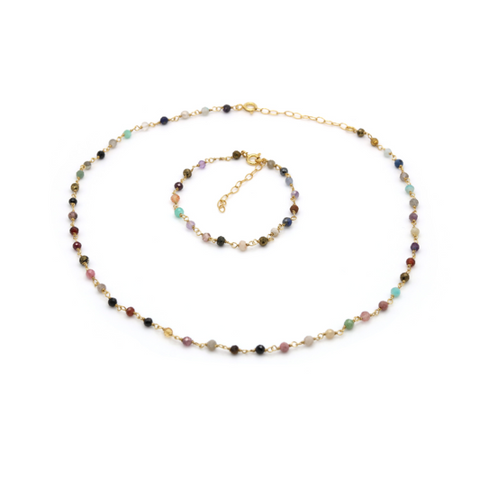 Conjunto com Pedras Naturais
