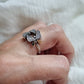 Conjunto Borboleta em Prata de Lei e Ouro de 9k