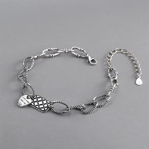 Pulseira More Music No War em Prata de Lei - You Love You Jewlery