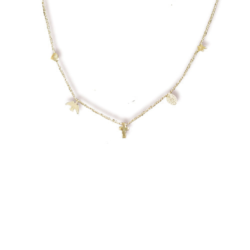 Colar Amuletos em Prata de Lei - You Love You Jewlery